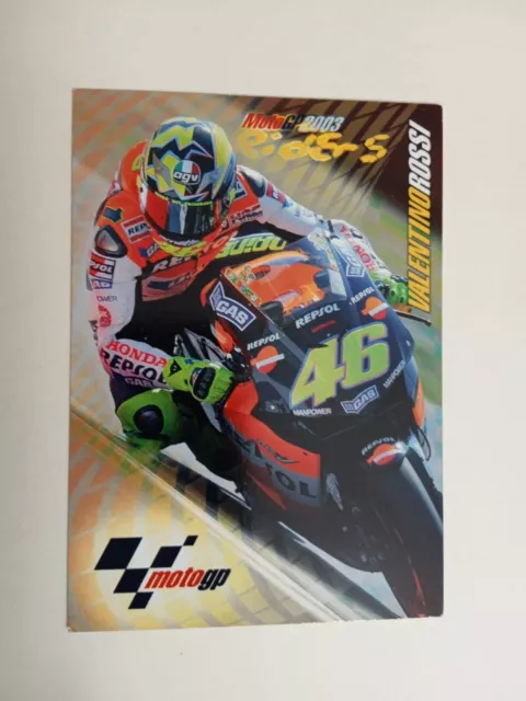 CARD PANINI MOTO GP 2002/2003 VALENTINO ROSSI n 143