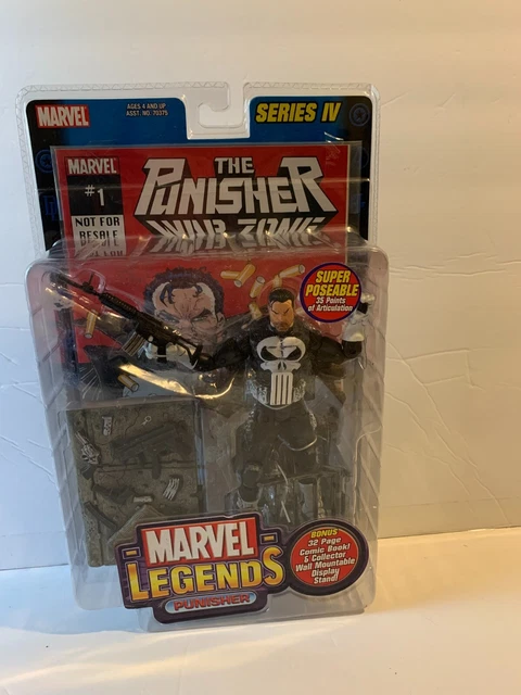 Marvel Legends Series IV The Punisher Warzone #1 Figure 2003 Toy Biz (NEW)