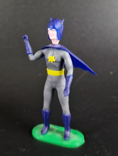 Ferrero Kinder Ü-Ei - Steckfiguren Batman und Batgirl 1982 - Batman Komplett