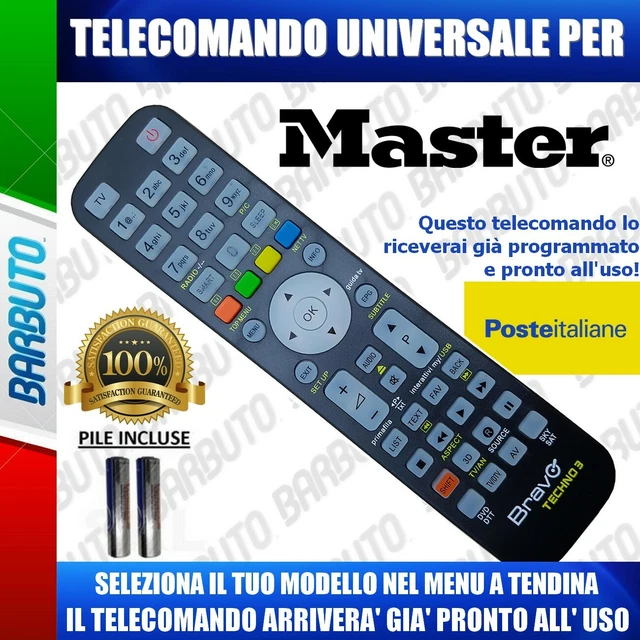 Telecomando Universale DIGITSAT Per Topfield – Già Programmatocon Batterie Incluse
