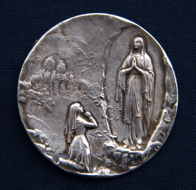 SAINTE VIERGE Marie Icône Religieuse Sur Plâtre Christianisme EUR 15