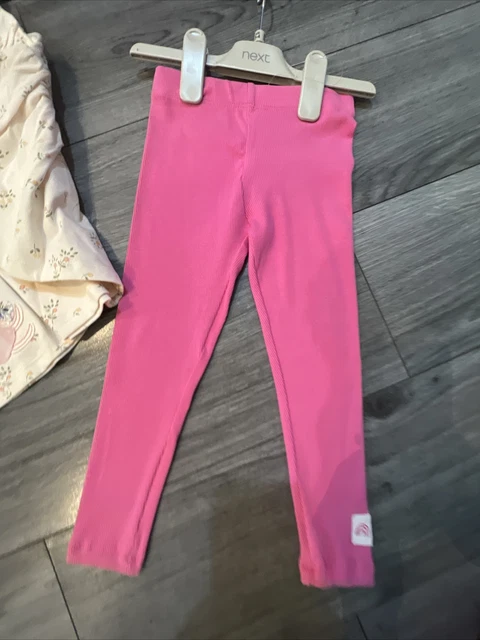 Next girls age 3-4 leggings and top outfit bundle BNWT 3
