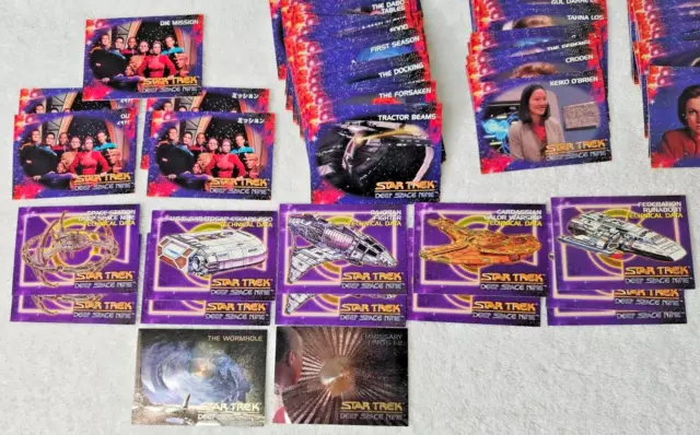 Star Trek: Deep Space Nine Trading Card LOT w/ Spectra Cards SP2 SPG Skybox 1993