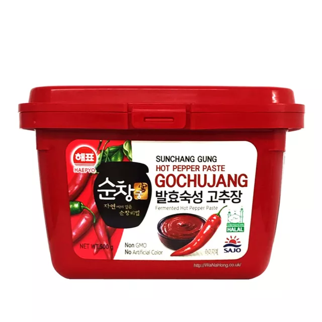 SAJO HAEPYO pasta peperoncino coreano HALAL Gochujang 500 g (confezione da 2) 2