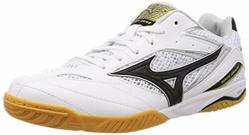 MIZUNO TABLE TENNIS Chaussures Wave Lecteur 8 81GA1705 Blanc Black