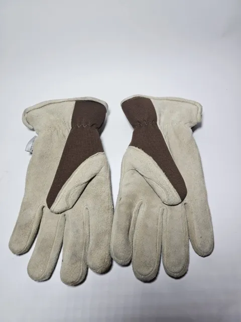 WEST CHESTER DEERSKIN Split-Leather Palm Men's Work Gloves, Thinsulate ...