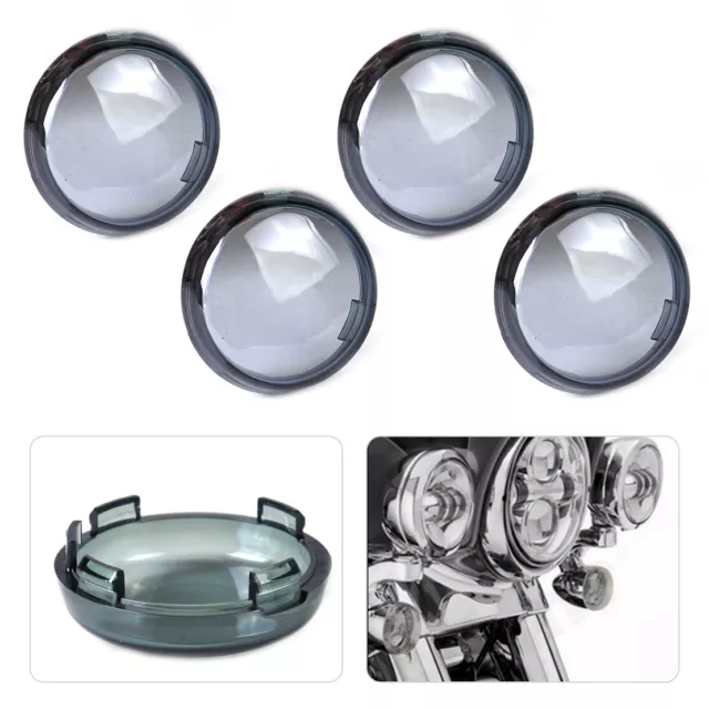 4x Turn Signal Light Indicator Lens fit for Harley Dyna Softail Sportster lp