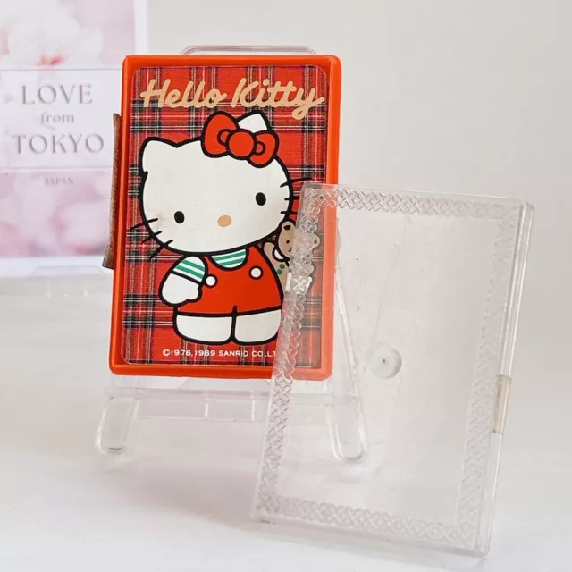 Vintage Sanrio Hello Kitty Playing cards Mini 1989 Japan Clean Full Retro Japan