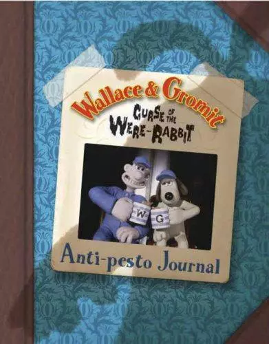 Wallace & Gromit Curse of the Were-Rabbit Anti-Pesto Journal, Ladybird, Good Con