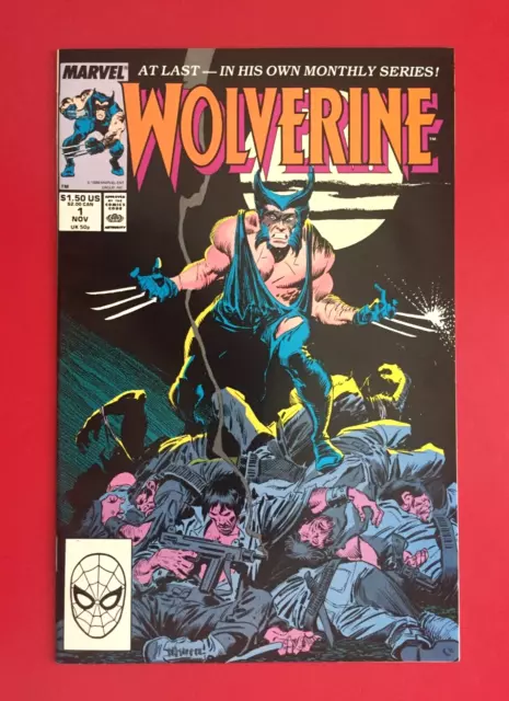 WOLVERINE #1 (VFNM) Marvel 1988 BUSCEMA CLAREMONT X-Men