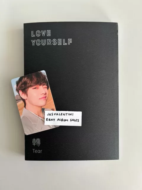 KPOP BTS Love Yourself TEAR (Y ver.) [3rd Full Album] (V/Taehyung PC) - Like New