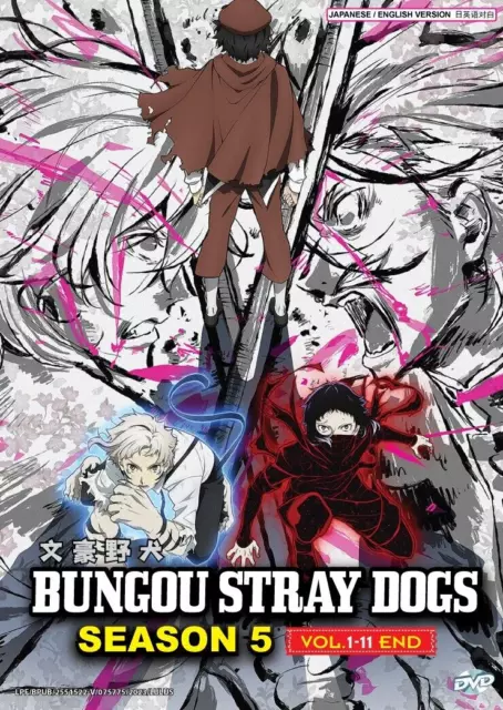 Bungo Stray Dogs (Season 4: VOL.1 - 13 End) ~ All Region ~ English Dubbed ~  DVD