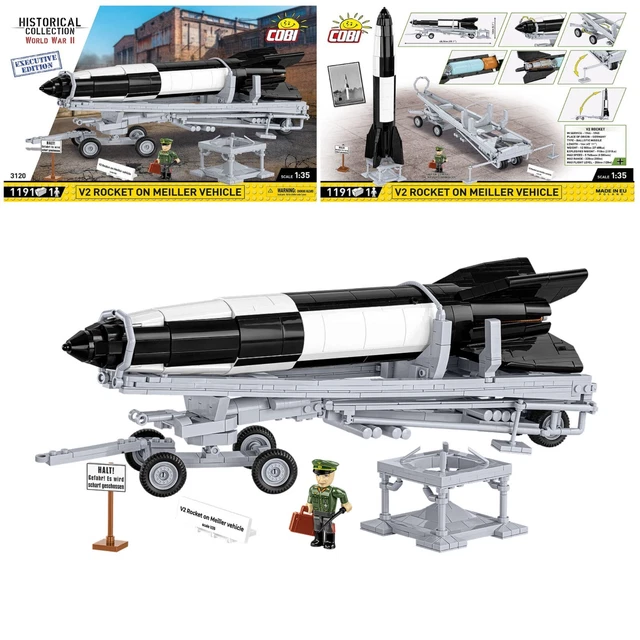 Cobi Historical Collection World War II 3121 V2 Rocket Vergeltungswaff 3121 | - Boutique en Ligne de LEGO et Briques à Tenons