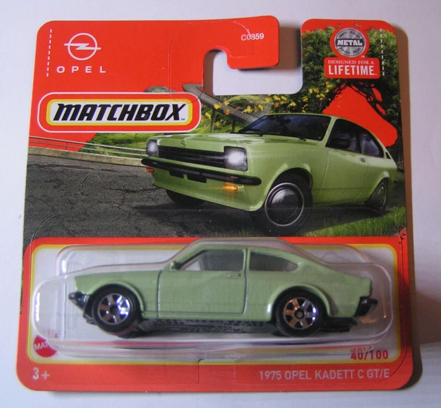 Zwei 2022 Matchbox, 1975 Opel Kadett C GT/E (Neu (gemäss Beschreibung)) In Biel/Bienne Für CHF 8