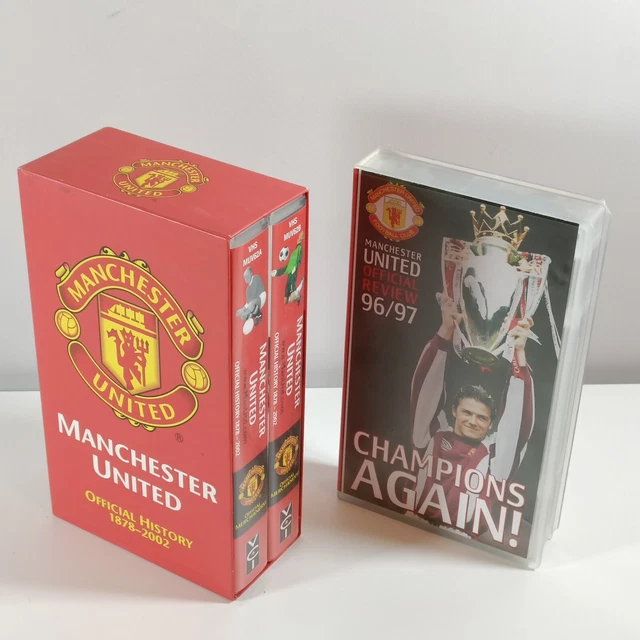 Manchester United VHS Bundle 96/97 Season Review Official History