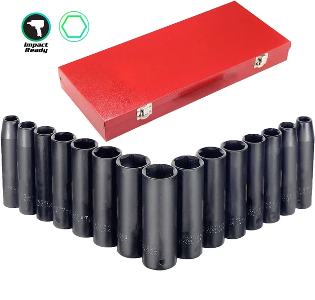 Llave de vaso de impacto con boca hexagonal y cuadradillo 1 - 1/2 Alyco | Productos | Alyco Tools