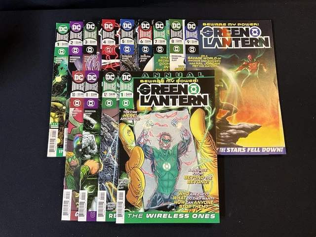 Green Lantern vol.6 #1-12, Annual #1 Complete 2018 Series - Grant Morrison