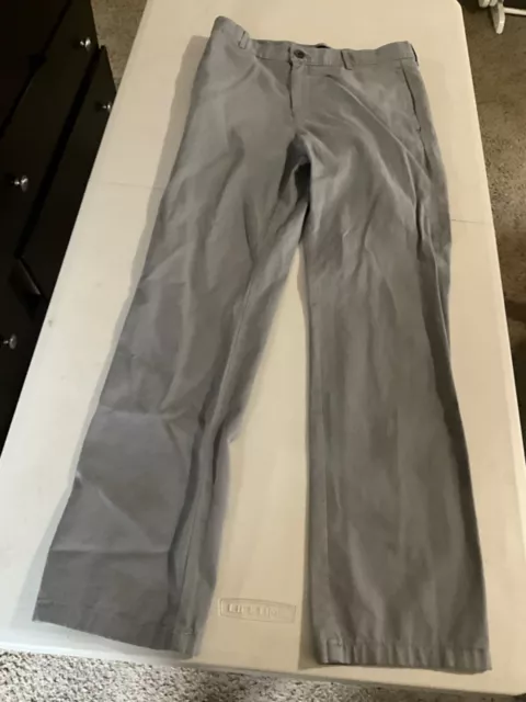 Childrens Place Chino Khaki Pants Boys Size 14 Gray Straight Adjustable Waist