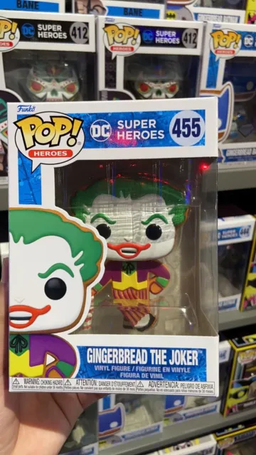 Funko Pop Dc Super Heroes 455 Gingerbread The Joker Vinyl Figure