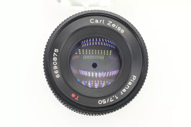 *** VERY GOOD *** Carl Zeiss Planar T* 50mm f1.7 Contax / Yashica Bayonet