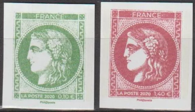 FRANCE YT N° 5450+5451 Neufs Petit format (0,10€+1,40 €) CERES de Bordeaux 1870