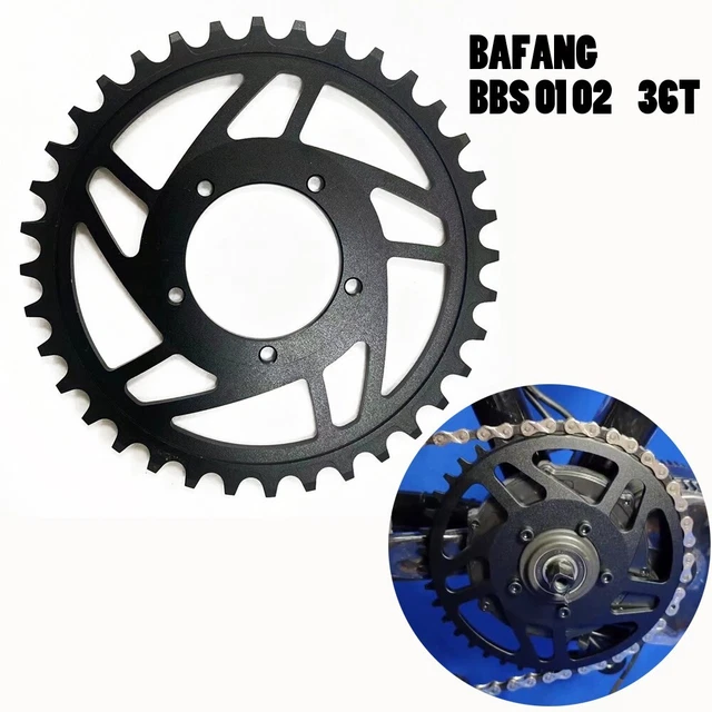 Bafang Plateau de chaîne 52Z pour oteur BBS01 BBS02 BBS01B BBS02B Bafang Plateau de chaîne 52Z pour oteur BBS01 BBS02 BBS01B BBS02B