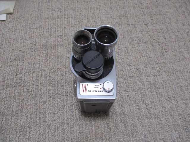 Wollensak 8mm Model 23 Magazine Camera. Not Tested.