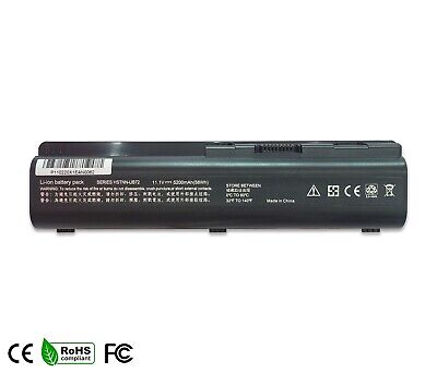 Compaq Batteria EV06 HSTNN-LB72 HSTNN-DB72 per Pc HP Pavilion DV4-1275 11.1V 5200mAh 