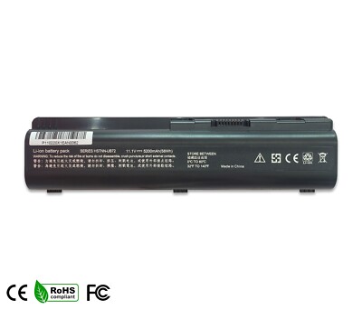 Compaq Batteria EV06 HSTNN-LB72 HSTNN-DB72 per Pc HP Pavilion DV4-1275 11.1V 5200mAh 