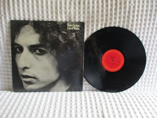 BOB DYLAN HARD Rain 1976 Record LP Album Columbia PC 34349