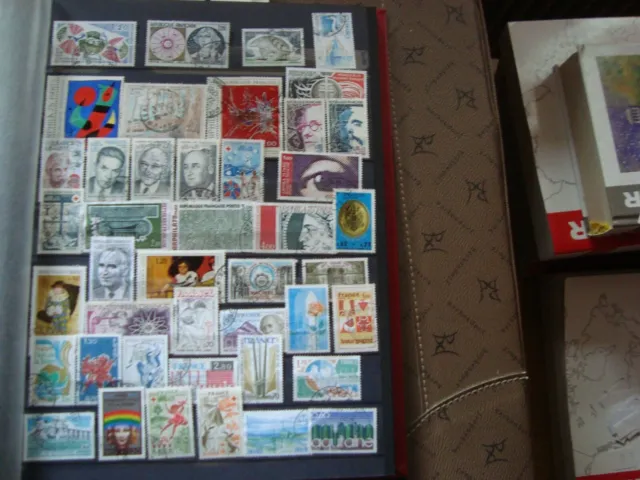 Frankreich - 43 Gestempelte Briefmarken (Alles Staat) (Cc