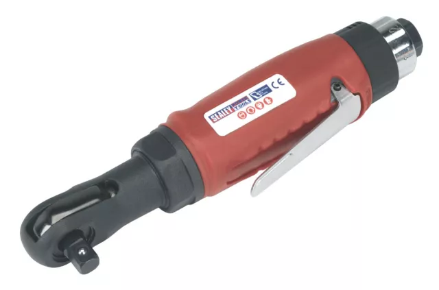 Sealey Compact Air Ratchet Wrench 3/8"Sq Drive GSA635