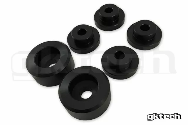 GKTech R200 2 Bolt Solid Diff Bushes for Nissan S14/S15/Z32/R32 GTR/R33/R34