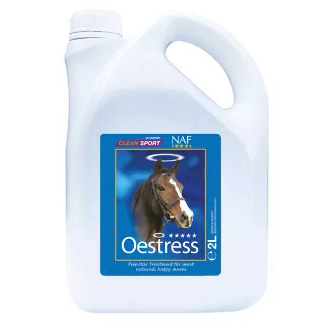 NAF Five Star Oestress Liquid Balance Oestress Cycle Moody Mare Supplement 1L-5L 2