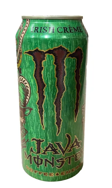 New Java Monster Energy Irish Creme Flavor Coffee Drink 1 Full 15 Floz Can Buy