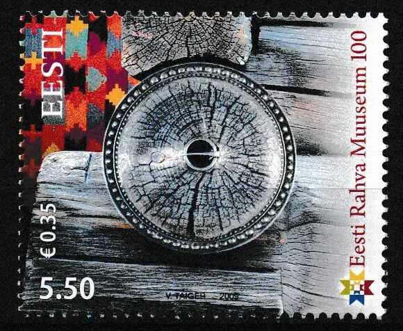 Estland - 100 Jahre Estnisches Volksmuseum postfrisch 2009 Mi. 635