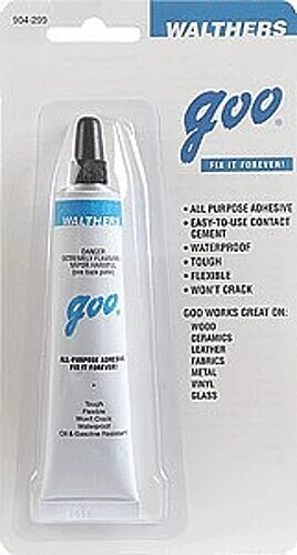 Hobbico GOO Rubber Base Adhesive 1-1/8oz. Tube - Plastic Model Cement - #299