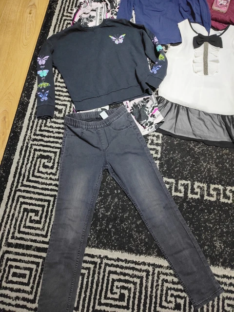 #C85 Enorme pacchetto di vestiti per ragazze 7-8 anni GEORGE NEXT PRIMARK M&S 7