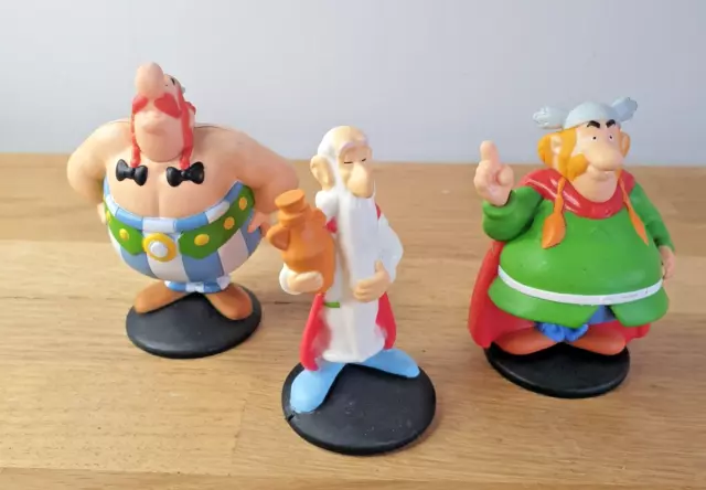 Figurines Astérix de Macdonald - Collection- Lot de Trois (9 cm)