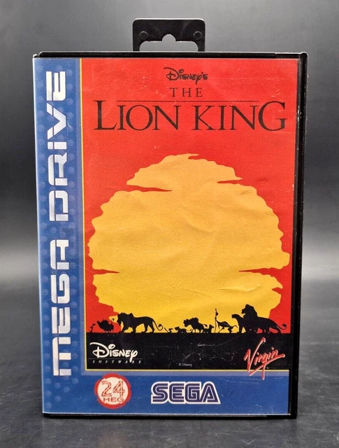 Jeu Vidéo Le Roi Lion (The Lion King) Pour Sega Mega Drive - Version PAL Français/Anglais - Très Bon état