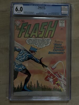 Flash #117 (DC 1960) CGC 6.0 Cream Pages, 1st Captain Boomerang Digger Harkness