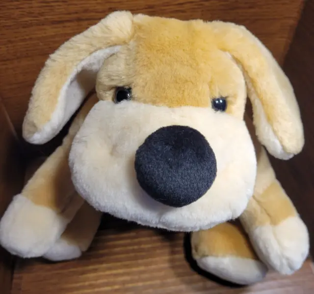 FAO Schwartz Patrick The Pup Puppy Hound Dog Plush Stuffed Animal Toy 15"