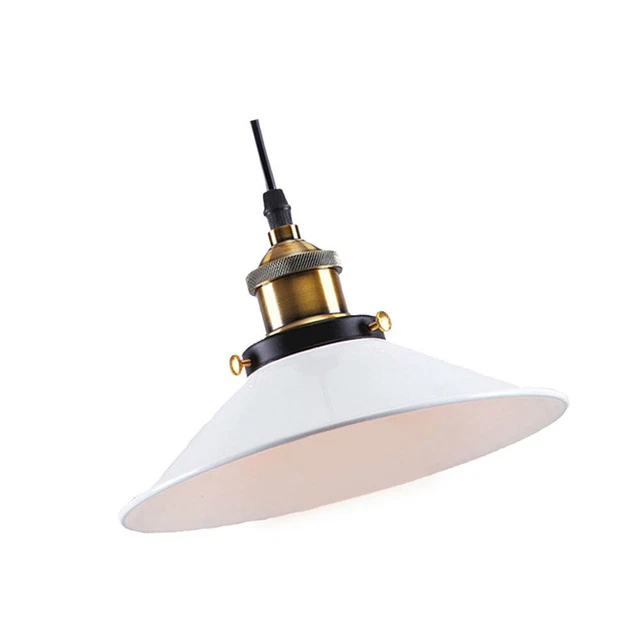 Lámpara vintage hierro arte industria 10-240V simplicidad moderna colgar La