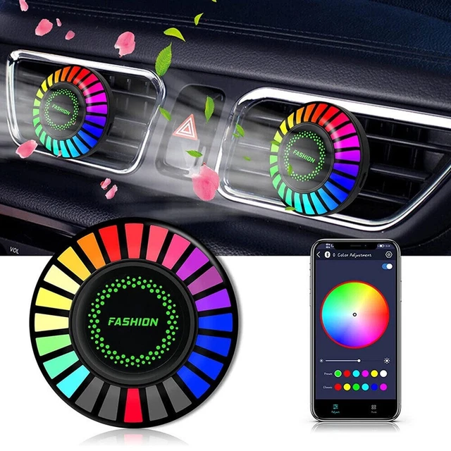 Luce Ambiente Deodorante 1pz 200mAh 24 Pezzi Perle Lampada Accessori Auto