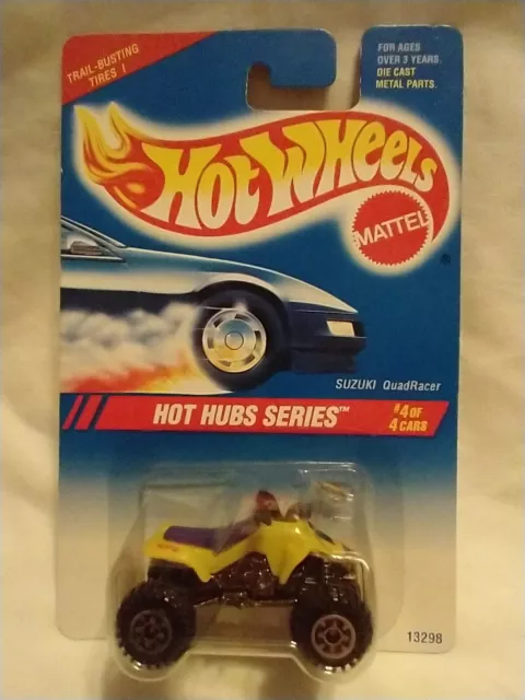 Hot Wheels Hot Hub Series Suzuki Quad Racer Const Wheels