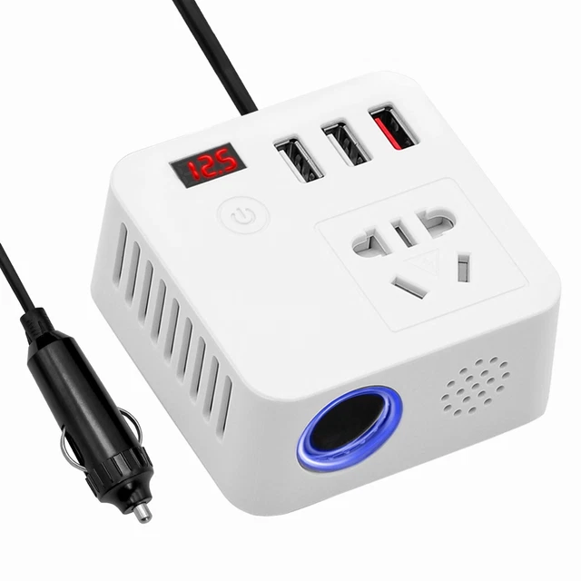 150W Fahrzeug-Wechselrichter Fahrzeugzubehör12V230V50HZ,USB-Buchse Car Converter