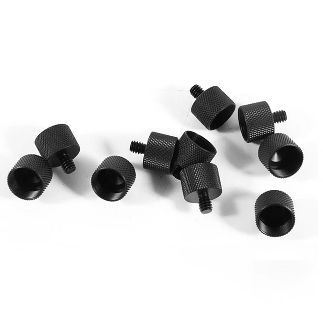 FOTOBETTER Vis Adaptateur 1/4" Mâle Vers 3/8" Femelle Et 3/8" Mâle Vers