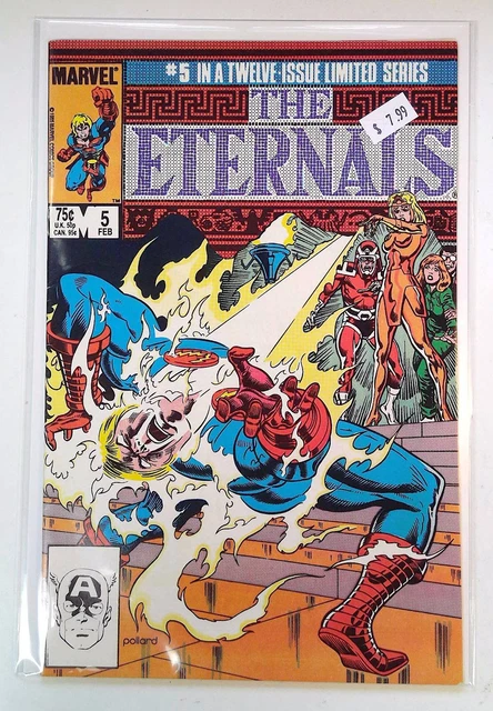 Eternals #5 Marvel Comics (1986) VF/NM 2nd Series 1st Print Comic Book