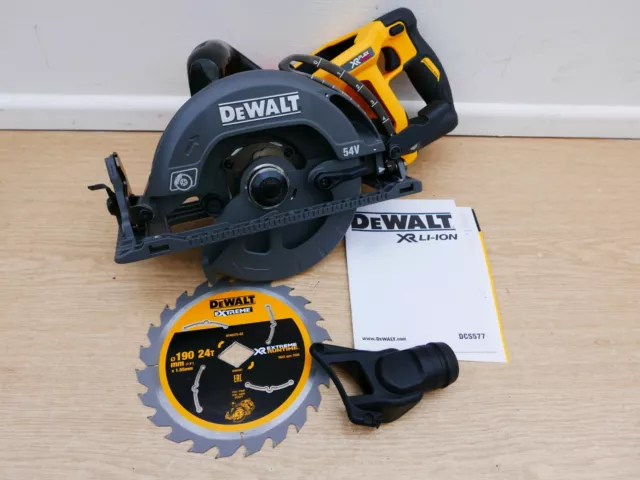 DeWalt DCS577 54V XR Flexvolt High Torque 190mm Circular Saw Bare Unit