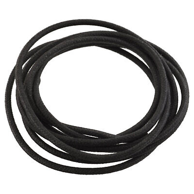 20 AWG vintage style solid cloth wire 6 ft - BLACK